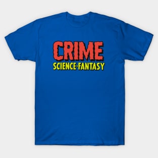 Crime Science Fantasy Comic Tee T-Shirt